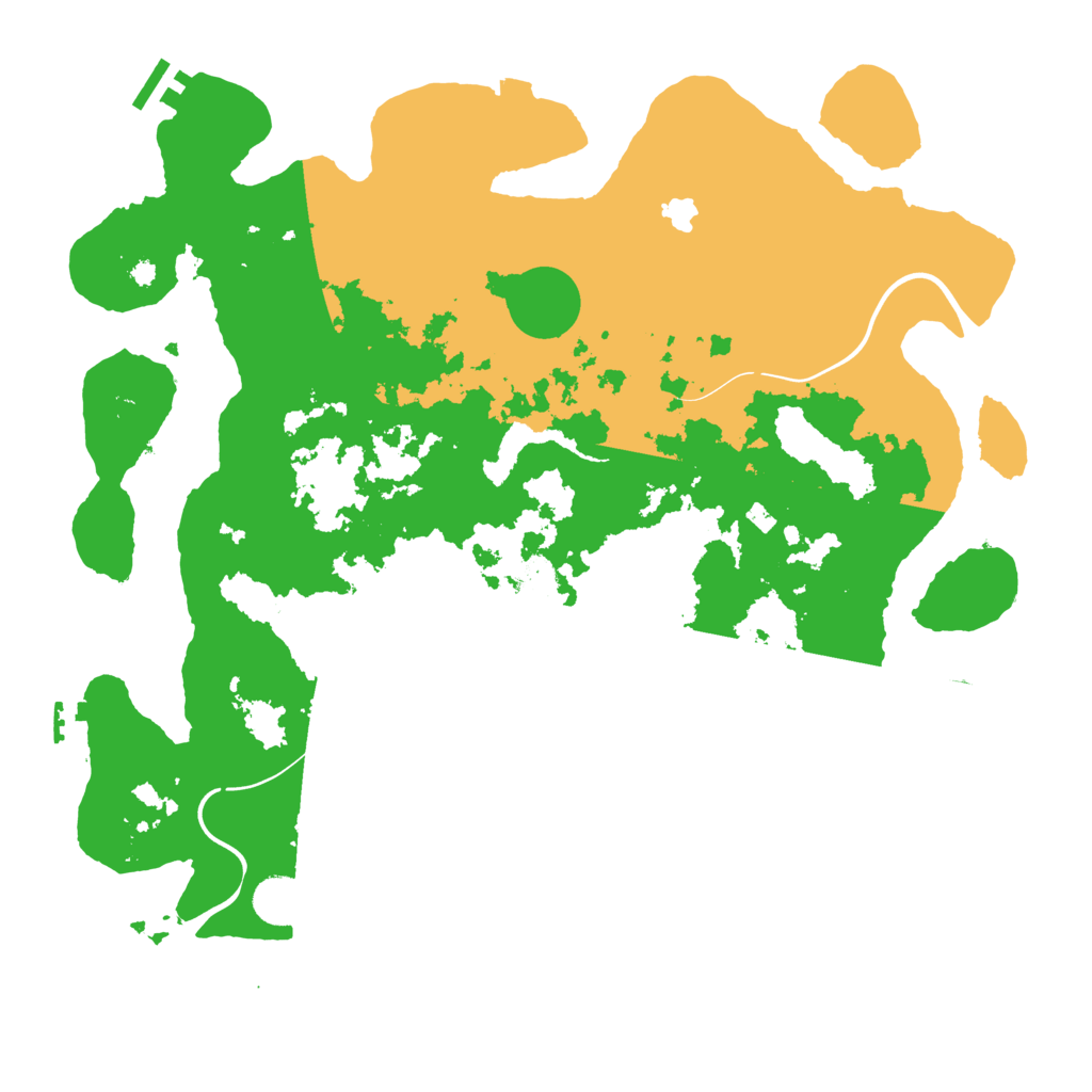 Biome Rust Map: Procedural Map, Size: 4000, Seed: 39231515