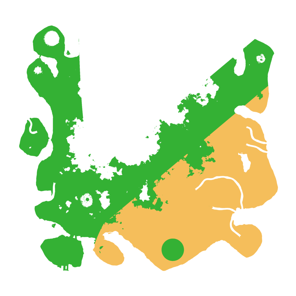 Biome Rust Map: Procedural Map, Size: 3500, Seed: 1358494669