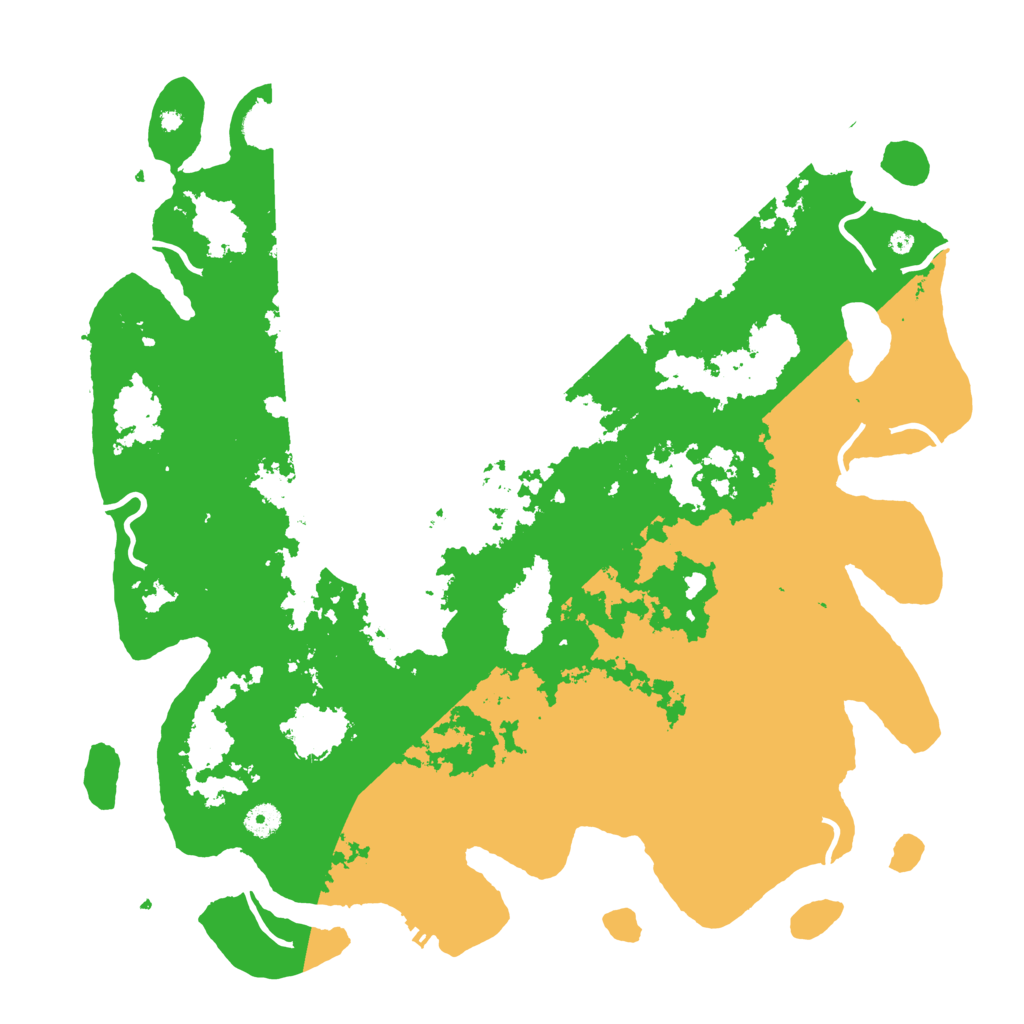 Biome Rust Map: Procedural Map, Size: 4500, Seed: 730354531