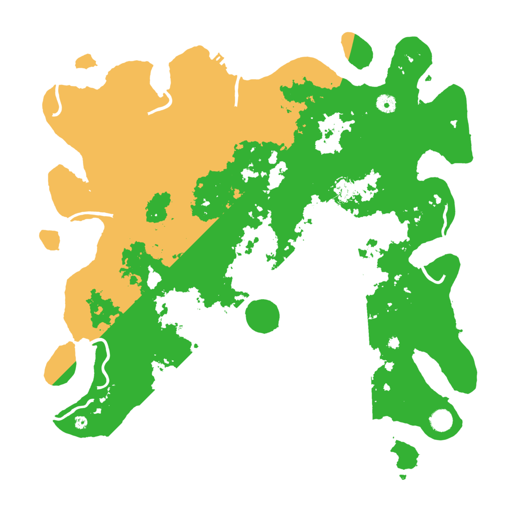 Biome Rust Map: Procedural Map, Size: 4000, Seed: 2107118241