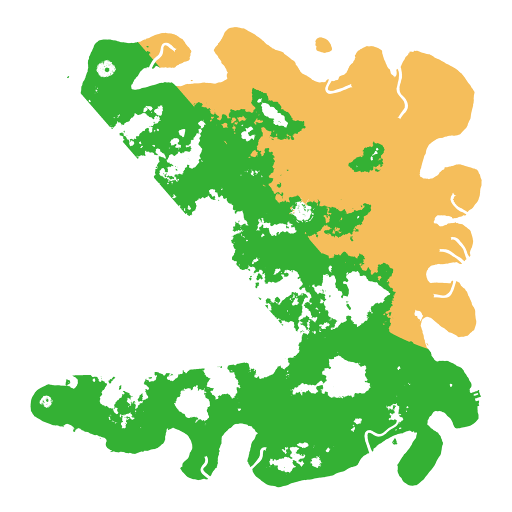 Biome Rust Map: Procedural Map, Size: 4500, Seed: 982302