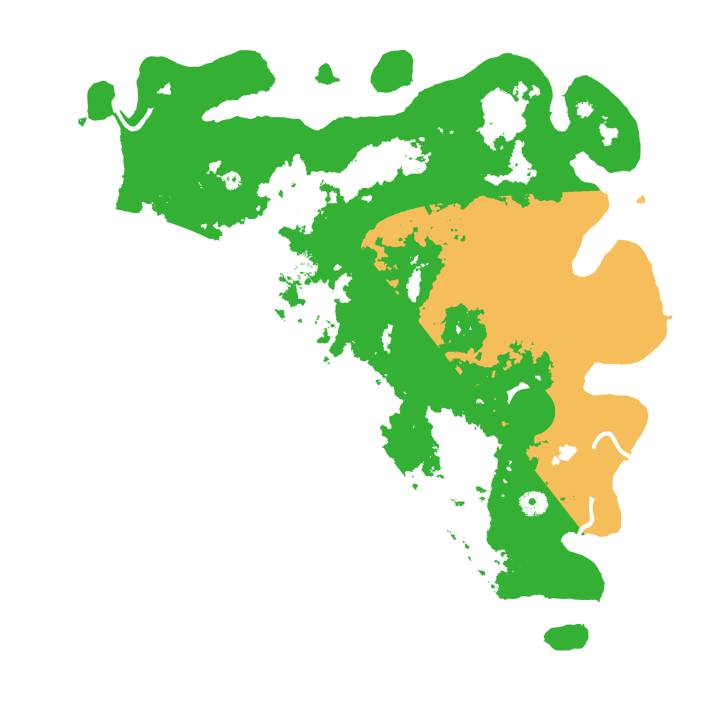 Biome Rust Map: Procedural Map, Size: 4000, Seed: 3552