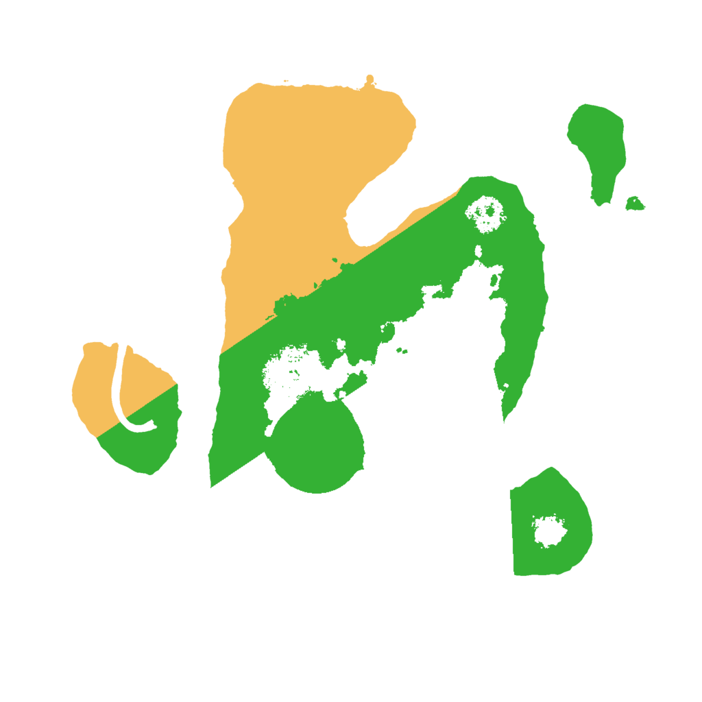 Biome Rust Map: Procedural Map, Size: 2000, Seed: 707101310