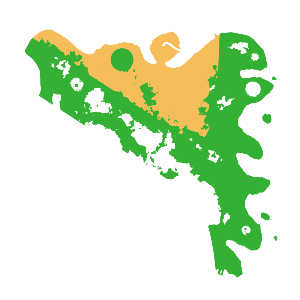 Biome Rust Map: Procedural Map, Size: 3500, Seed: 1936327669