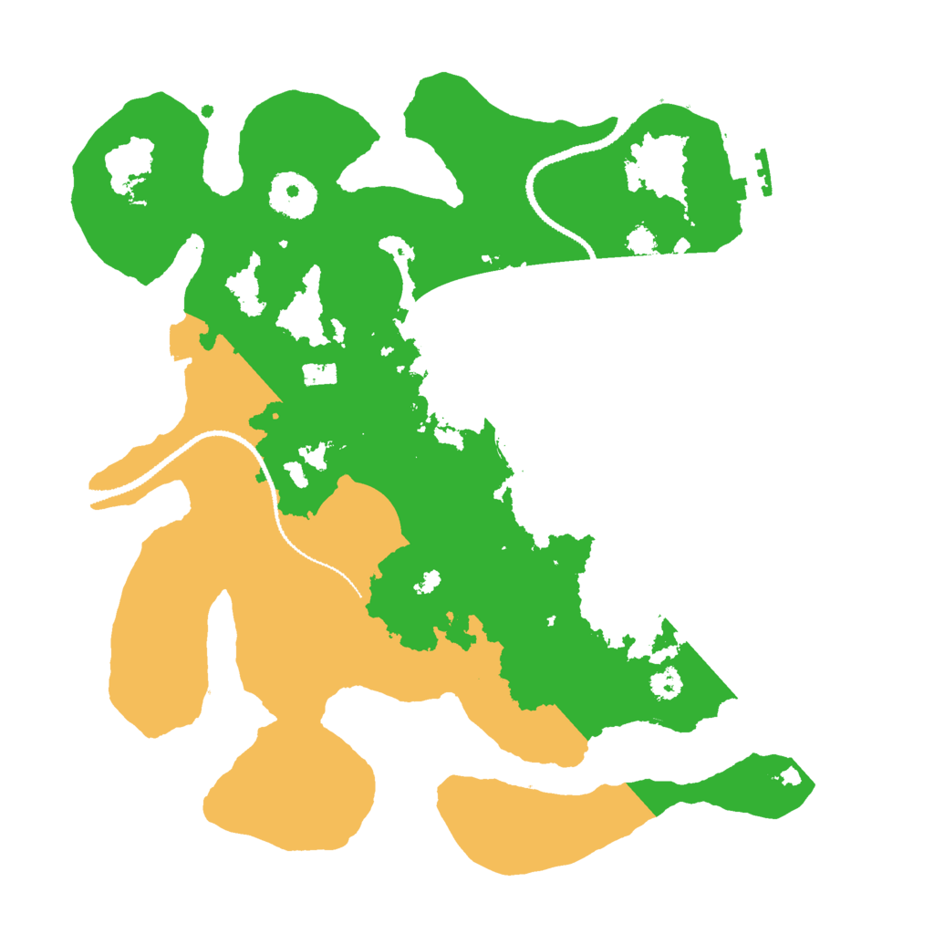 Biome Rust Map: Procedural Map, Size: 3000, Seed: 982022201