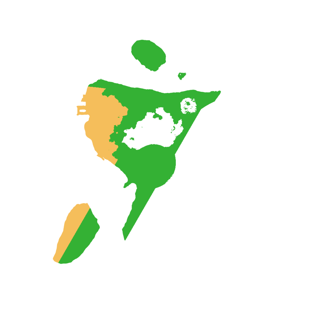 Biome Rust Map: Procedural Map, Size: 2000, Seed: 2788