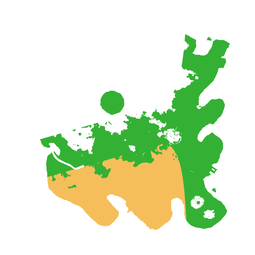 Biome Rust Map: Procedural Map, Size: 3000, Seed: 278838967