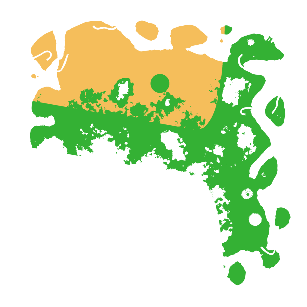 Biome Rust Map: Procedural Map, Size: 4300, Seed: 1081097584