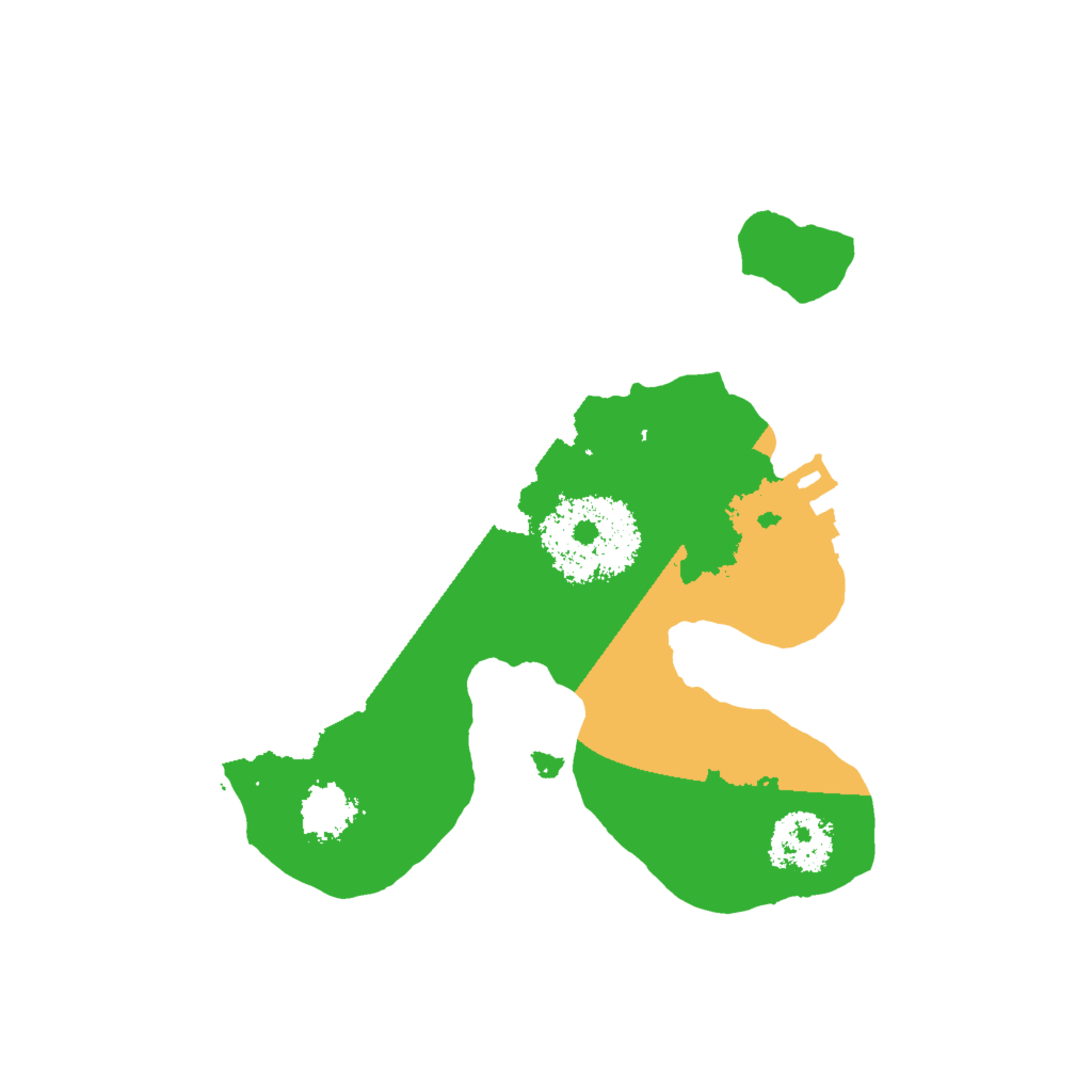 Biome Rust Map: Procedural Map, Size: 1800, Seed: 12342133