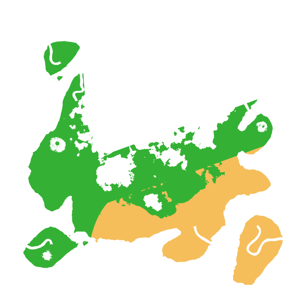 Biome Rust Map: Procedural Map, Size: 3000, Seed: 945777977