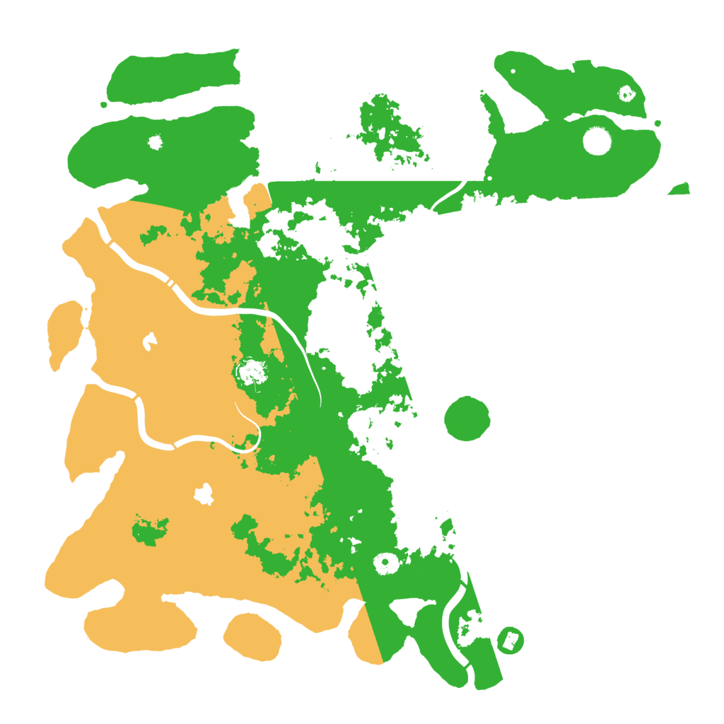 Biome Rust Map: Procedural Map, Size: 4500, Seed: 1817408666