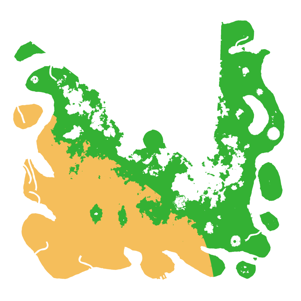 Biome Rust Map: Procedural Map, Size: 4250, Seed: 85392716