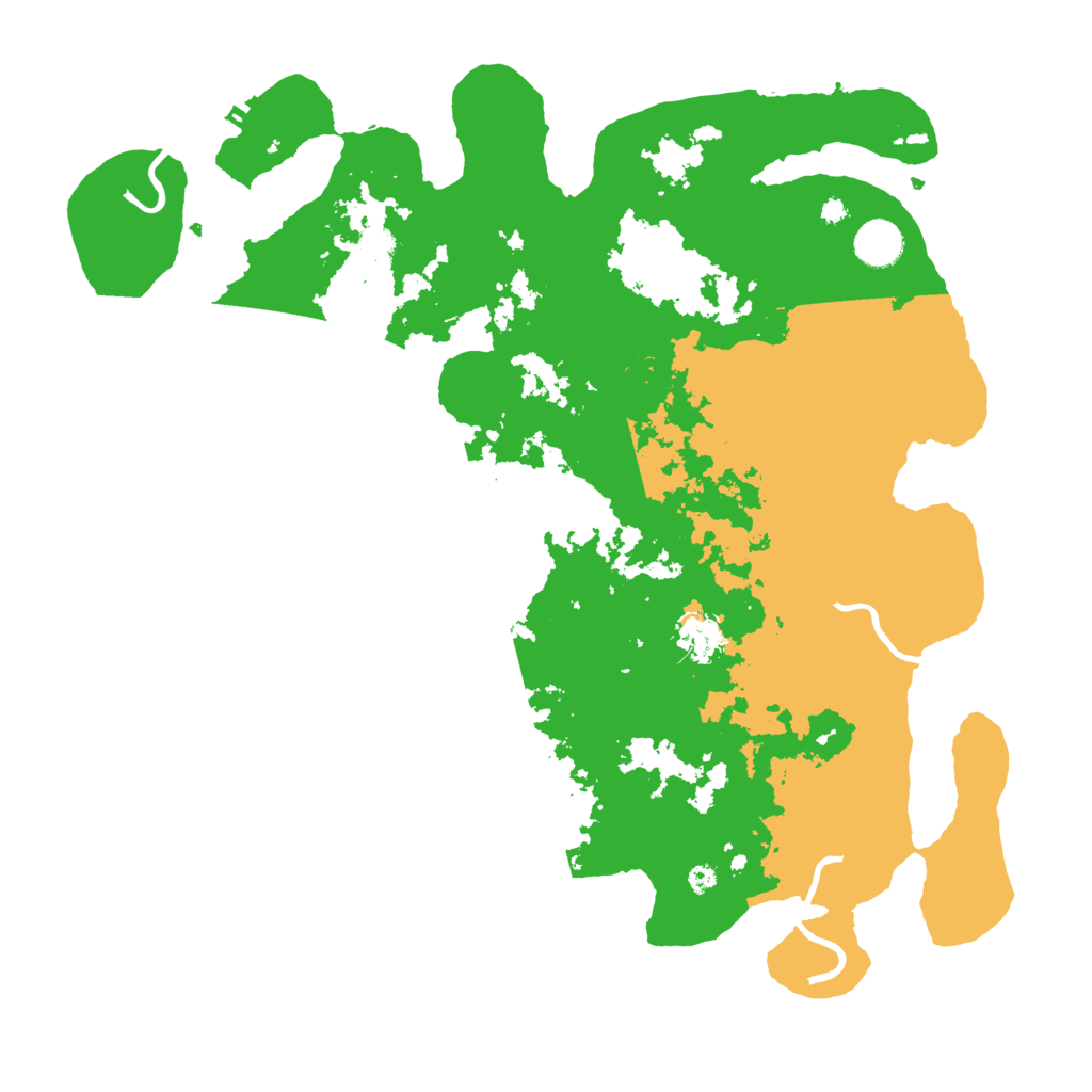 Biome Rust Map: Procedural Map, Size: 4000, Seed: 1613813228