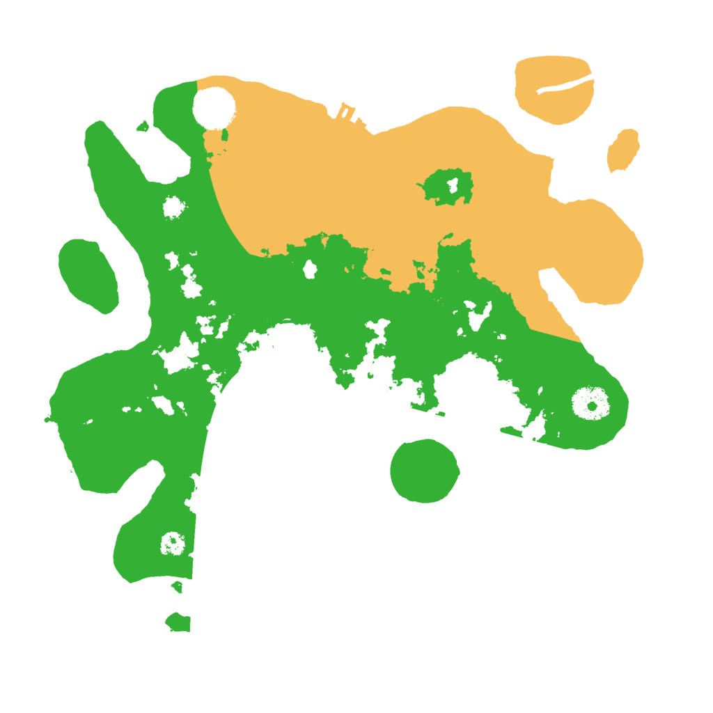 Biome Rust Map: Procedural Map, Size: 3000, Seed: 20888