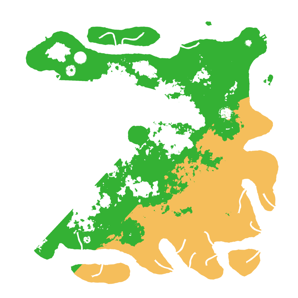 Biome Rust Map: Procedural Map, Size: 4250, Seed: 2054247127