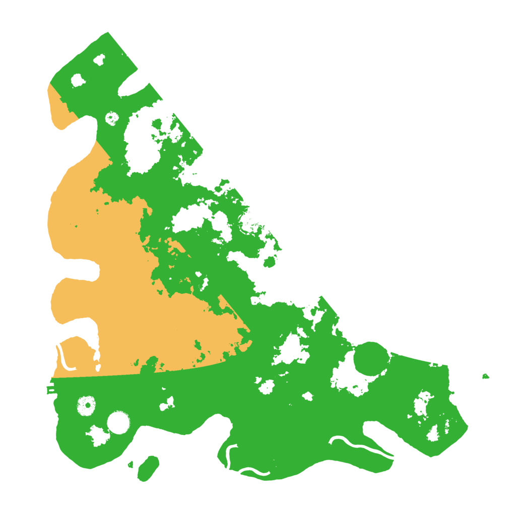 Biome Rust Map: Procedural Map, Size: 4000, Seed: 76350414