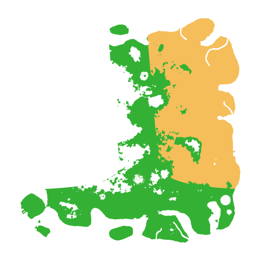 Biome Rust Map: Procedural Map, Size: 4500, Seed: 31726