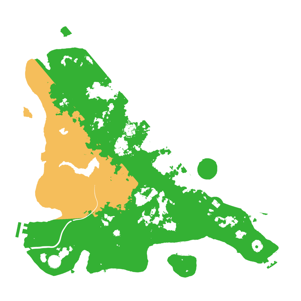 Biome Rust Map: Procedural Map, Size: 4000, Seed: 480752