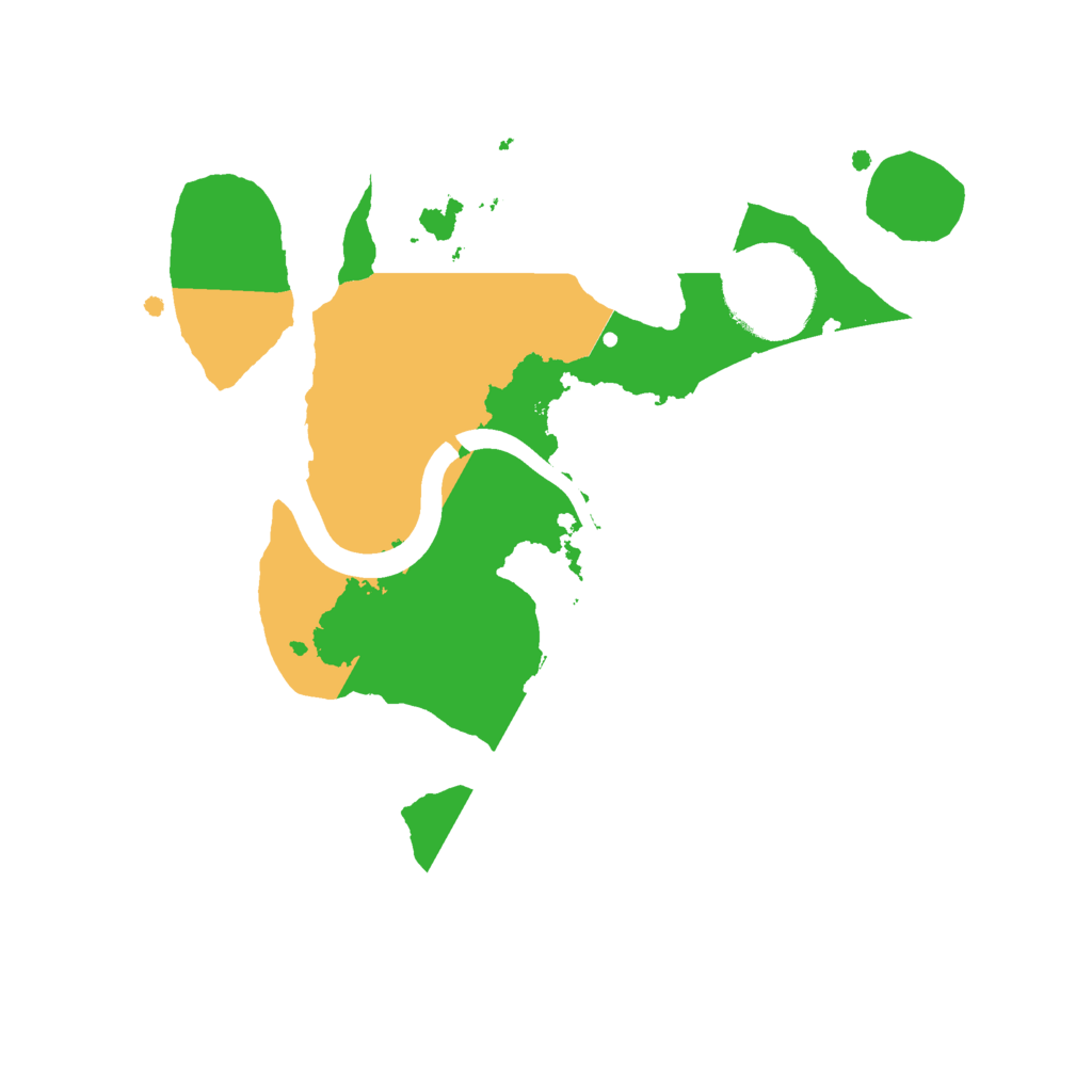 Biome Rust Map: Procedural Map, Size: 2222, Seed: 1698086932