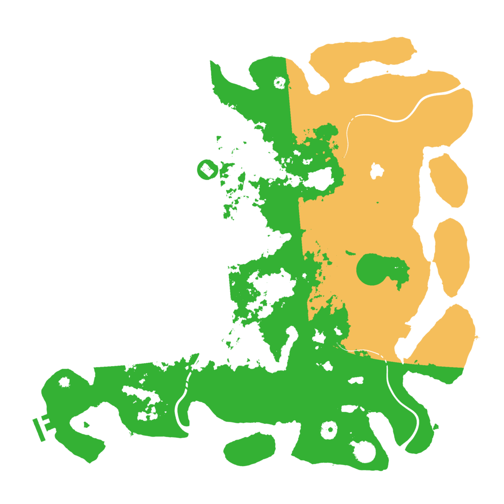 Biome Rust Map: Procedural Map, Size: 4250, Seed: 31726