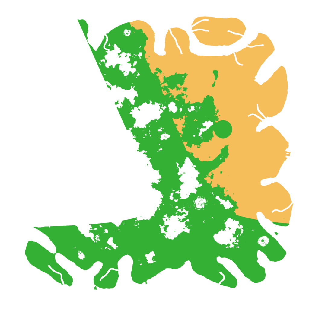Biome Rust Map: Procedural Map, Size: 4500, Seed: 1647943803