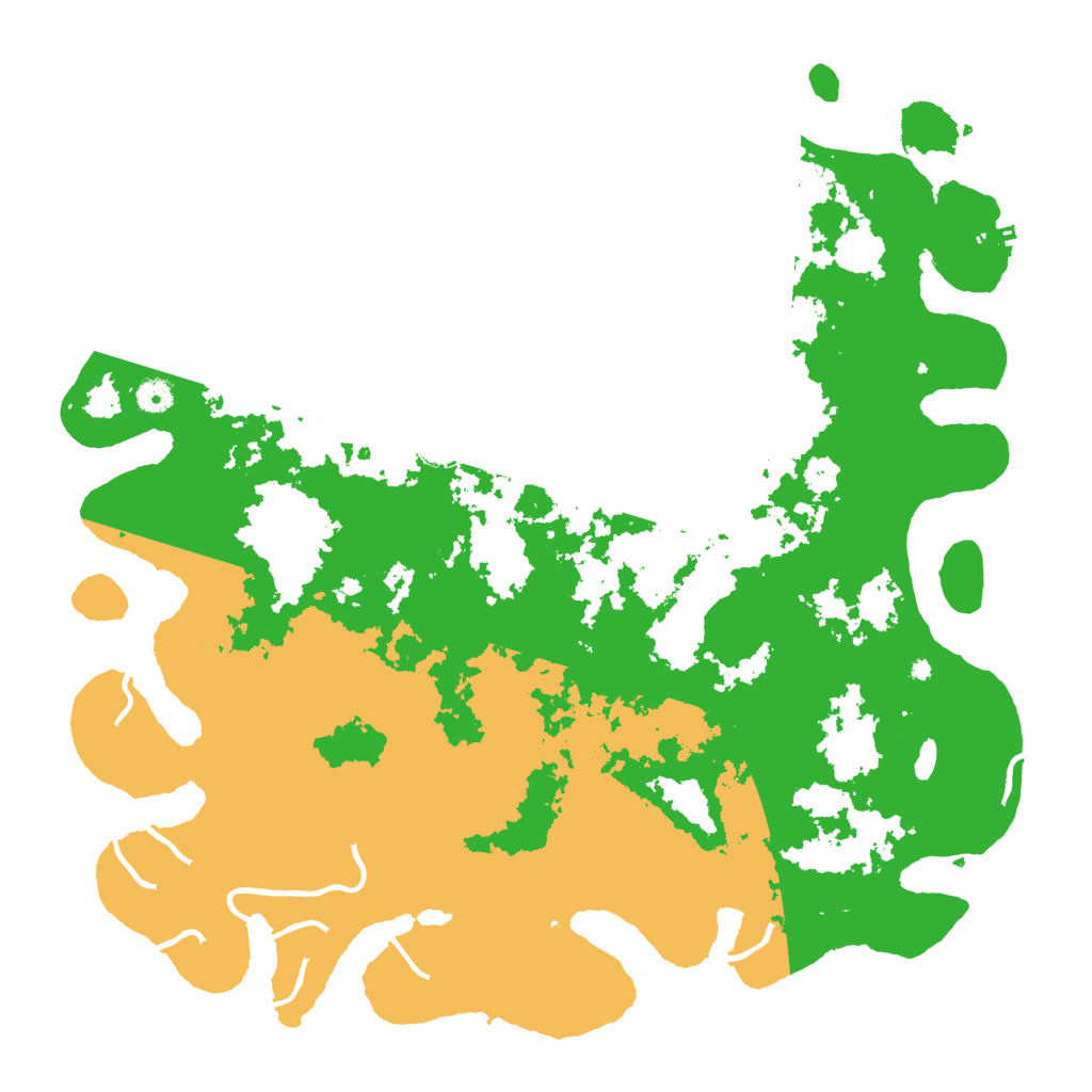 Biome Rust Map: Procedural Map, Size: 4800, Seed: 481129628