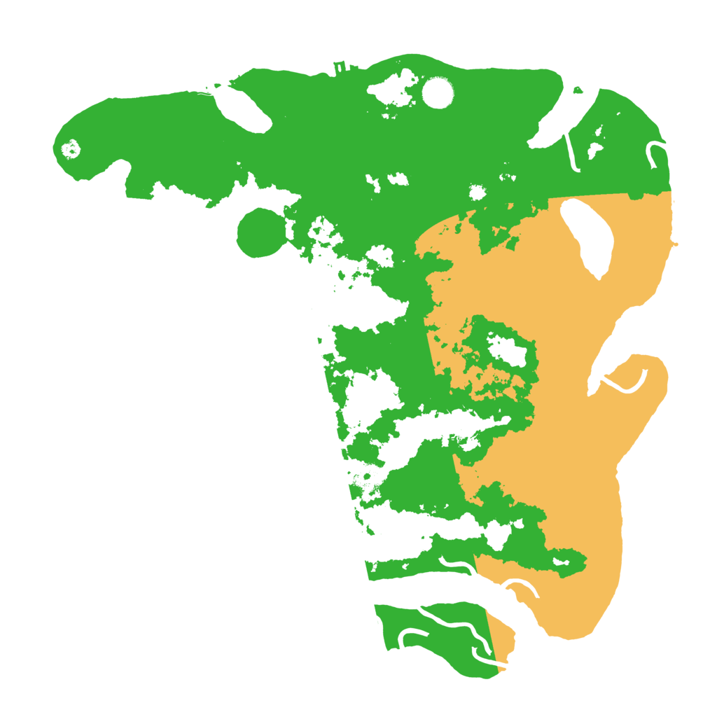 Biome Rust Map: Procedural Map, Size: 4000, Seed: 2079513773