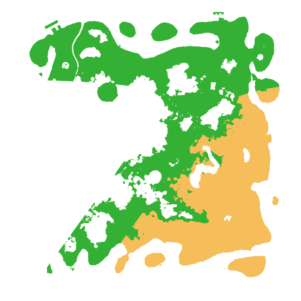 Biome Rust Map: Procedural Map, Size: 4250, Seed: 525440343