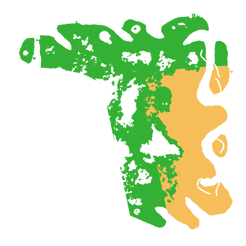 Biome Rust Map: Procedural Map, Size: 4250, Seed: 19762308
