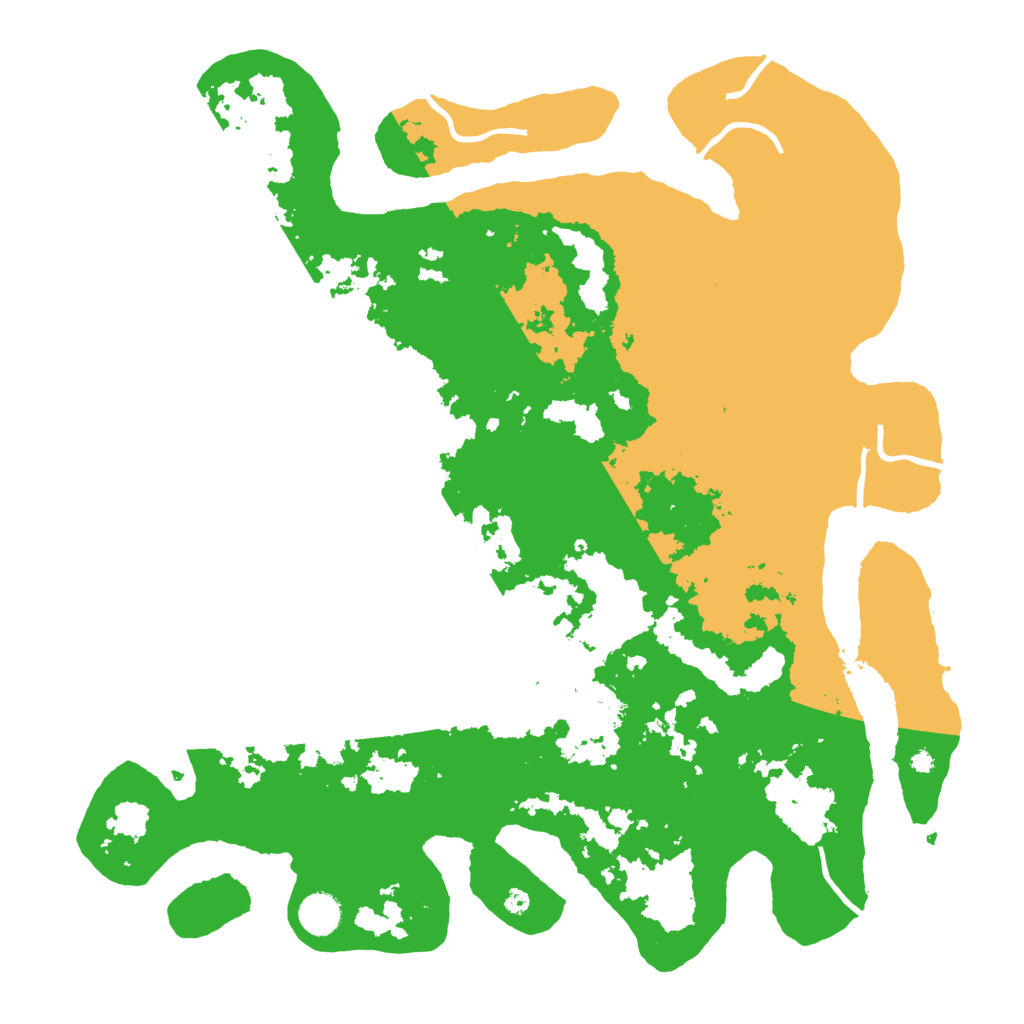 Biome Rust Map: Procedural Map, Size: 4250, Seed: 222068217