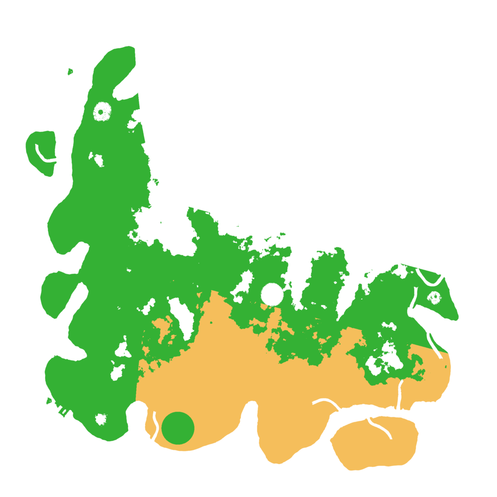 Biome Rust Map: Procedural Map, Size: 4000, Seed: 1241241