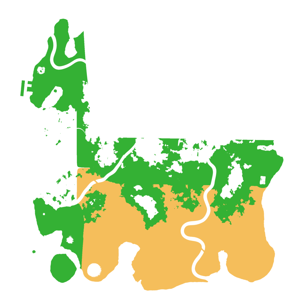 Biome Rust Map: Procedural Map, Size: 3950, Seed: 544915584