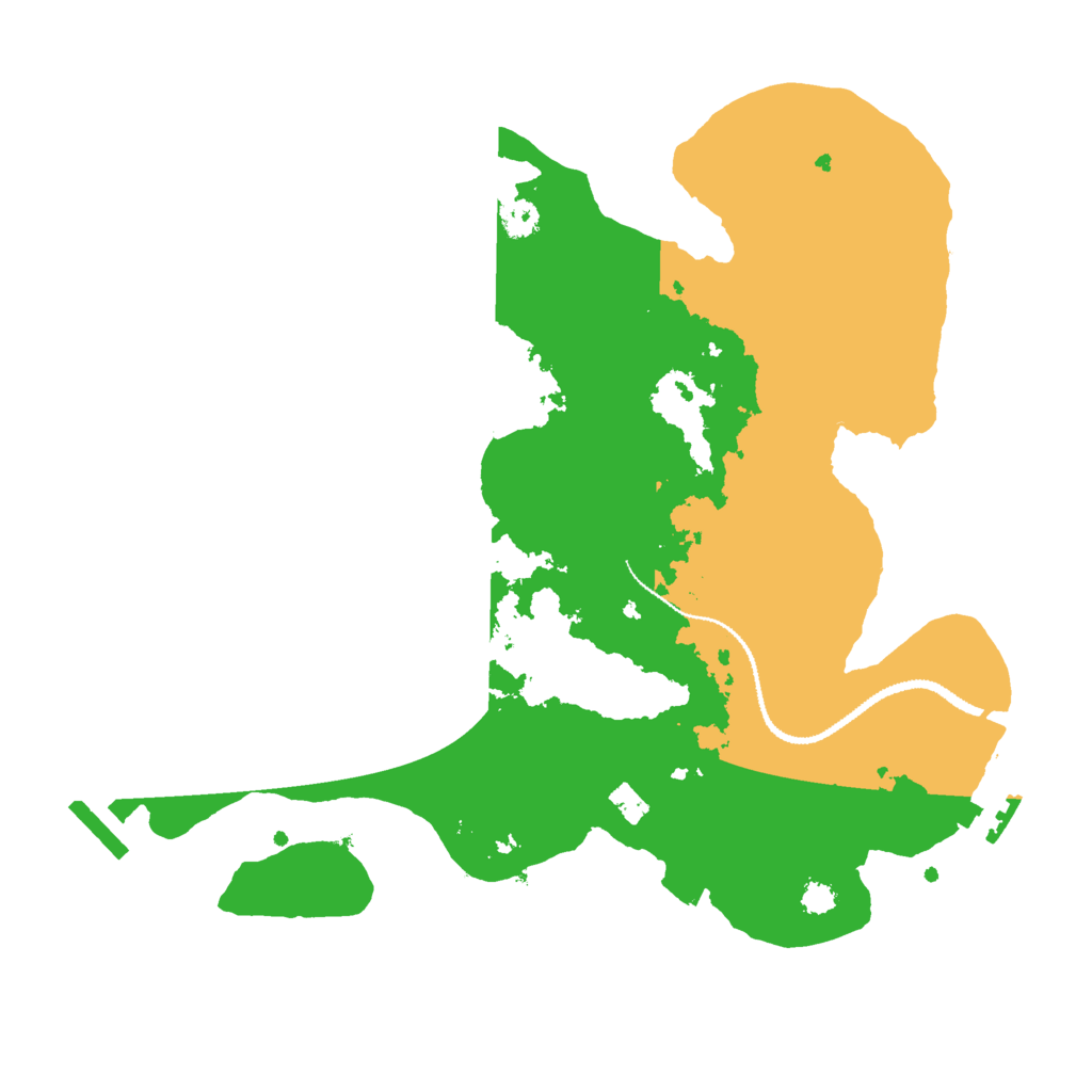 Biome Rust Map: Procedural Map, Size: 3000, Seed: 1691754718