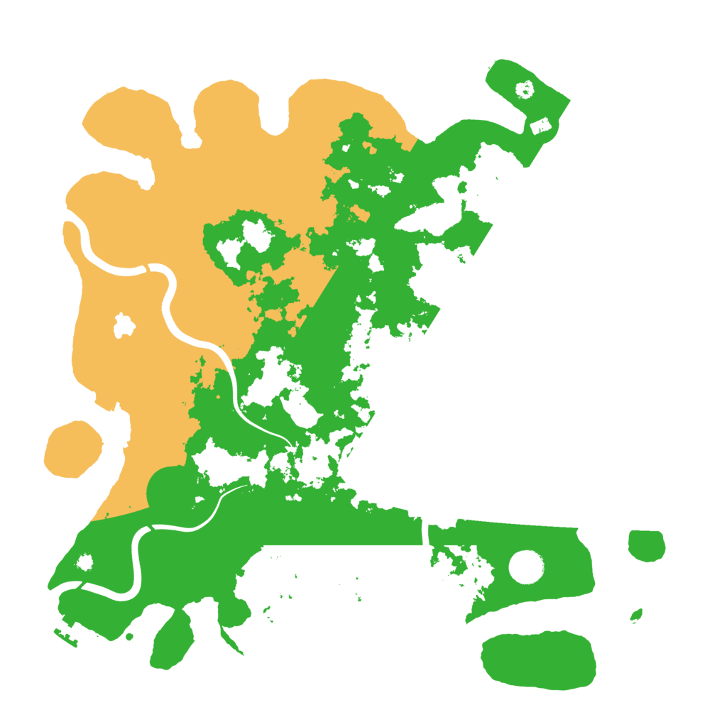 Biome Rust Map: Procedural Map, Size: 4000, Seed: 762177