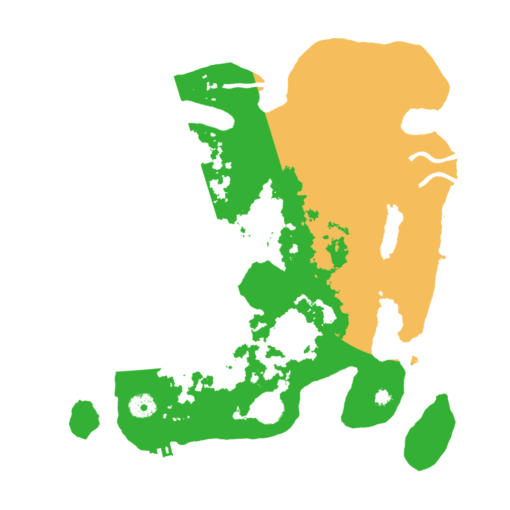 Biome Rust Map: Procedural Map, Size: 3000, Seed: 2003054743