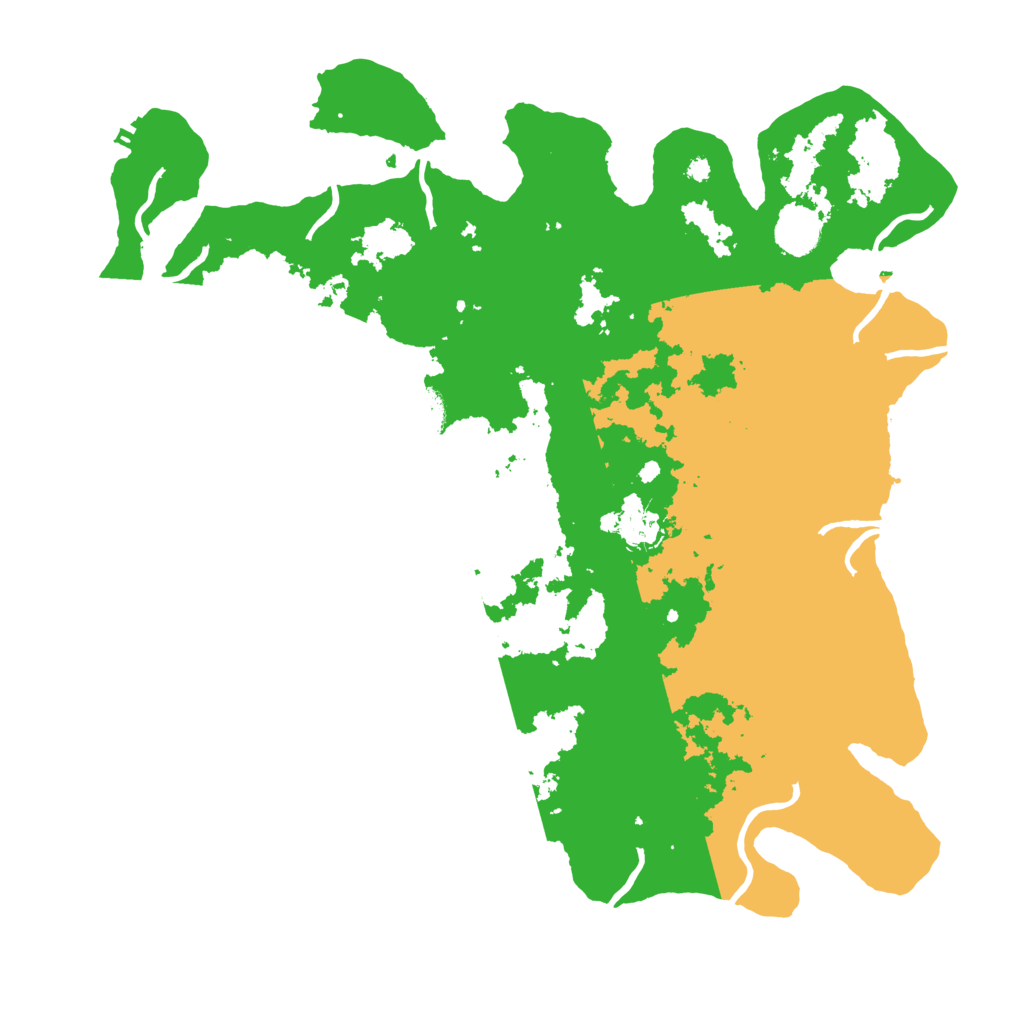 Biome Rust Map: Procedural Map, Size: 4000, Seed: 789107