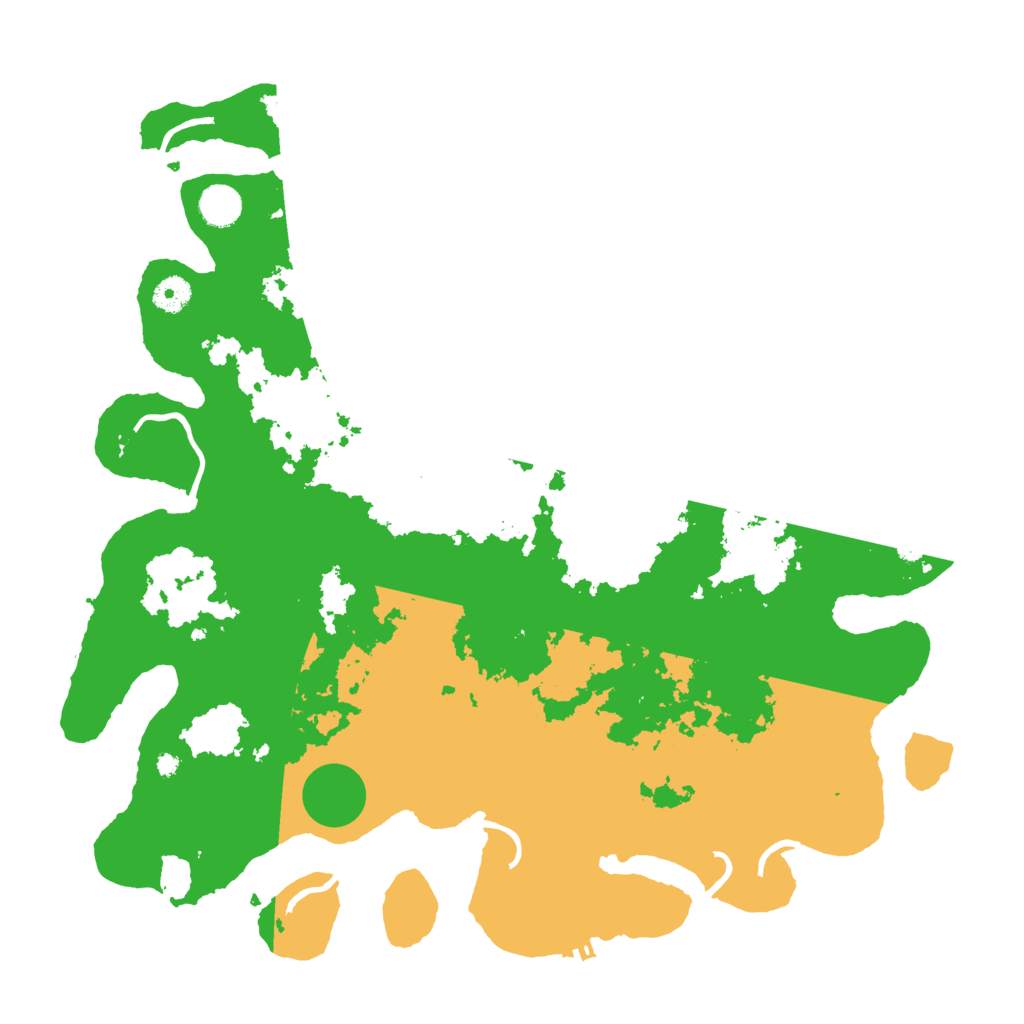 Biome Rust Map: Procedural Map, Size: 4250, Seed: 727325