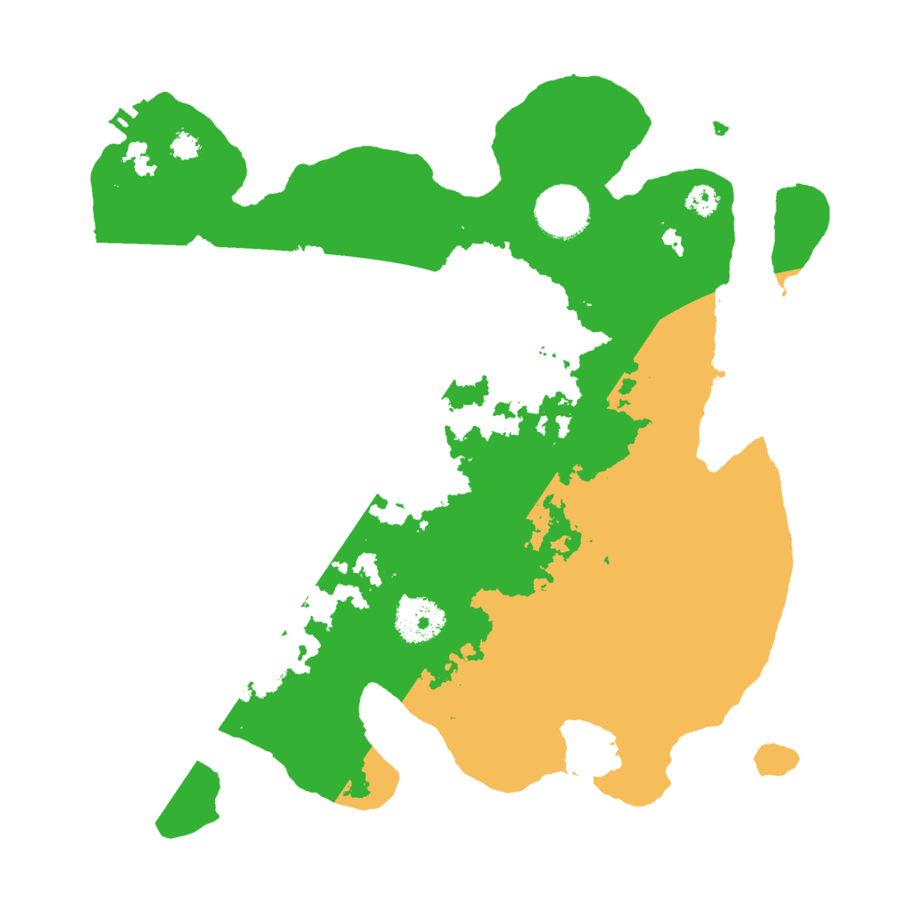 Biome Rust Map: Procedural Map, Size: 3000, Seed: 141885649