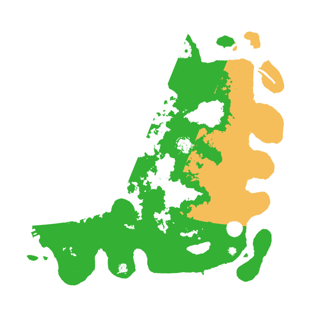 Biome Rust Map: Procedural Map, Size: 3500, Seed: 20220810