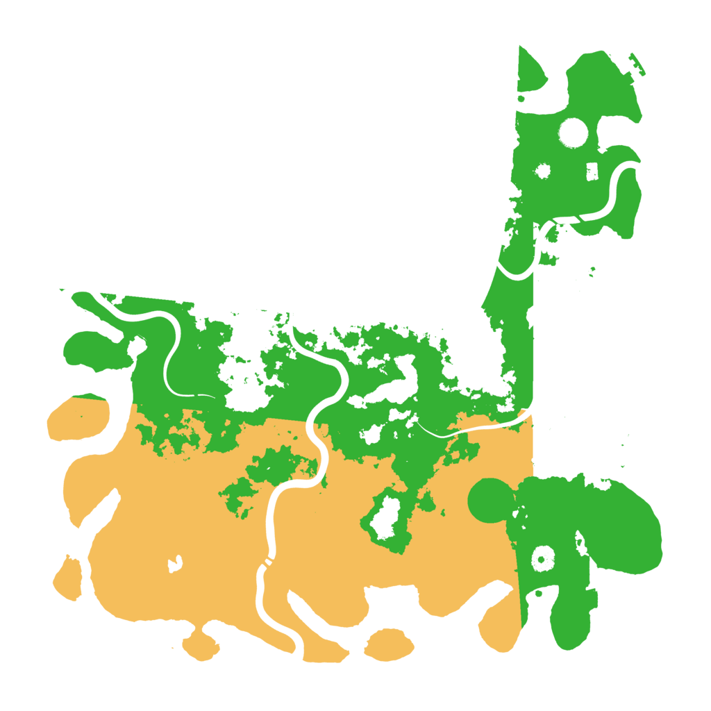 Biome Rust Map: Procedural Map, Size: 4250, Seed: 422600