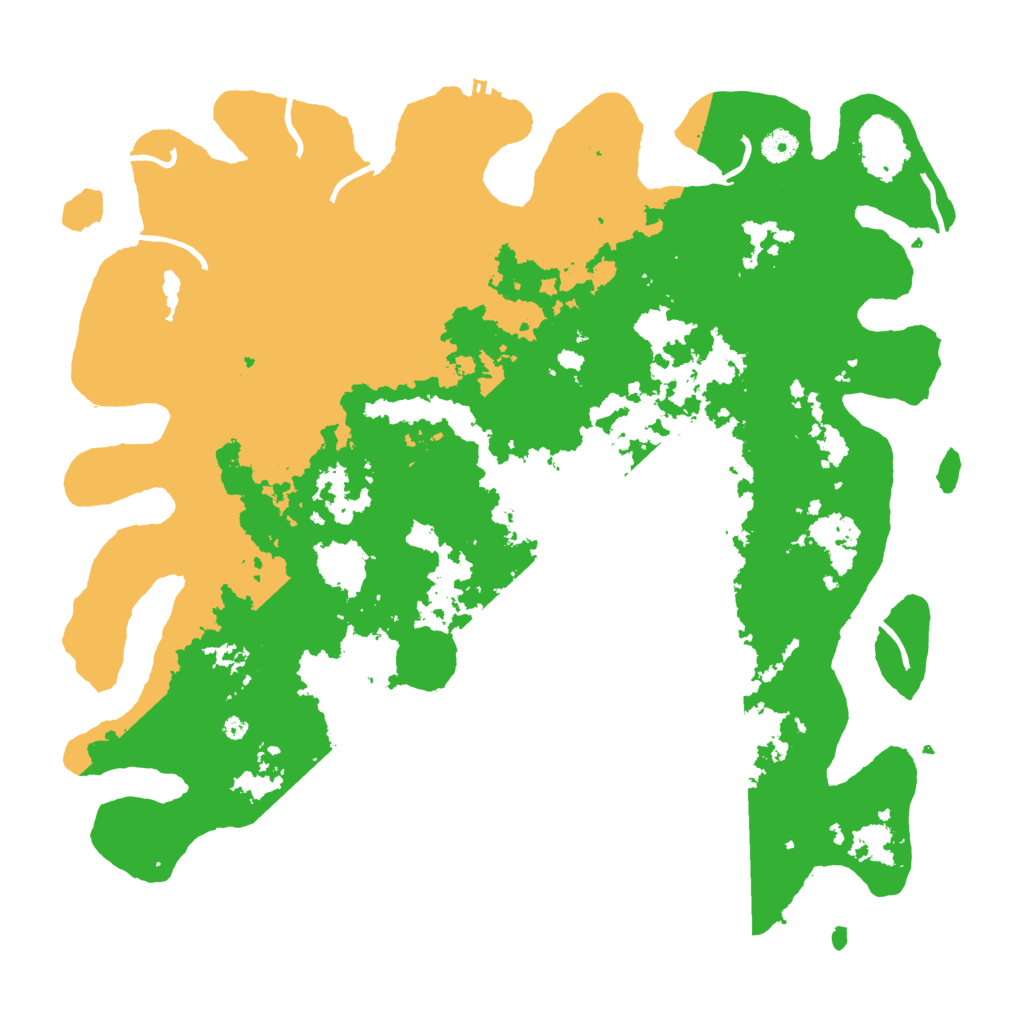 Biome Rust Map: Procedural Map, Size: 4500, Seed: 287669498