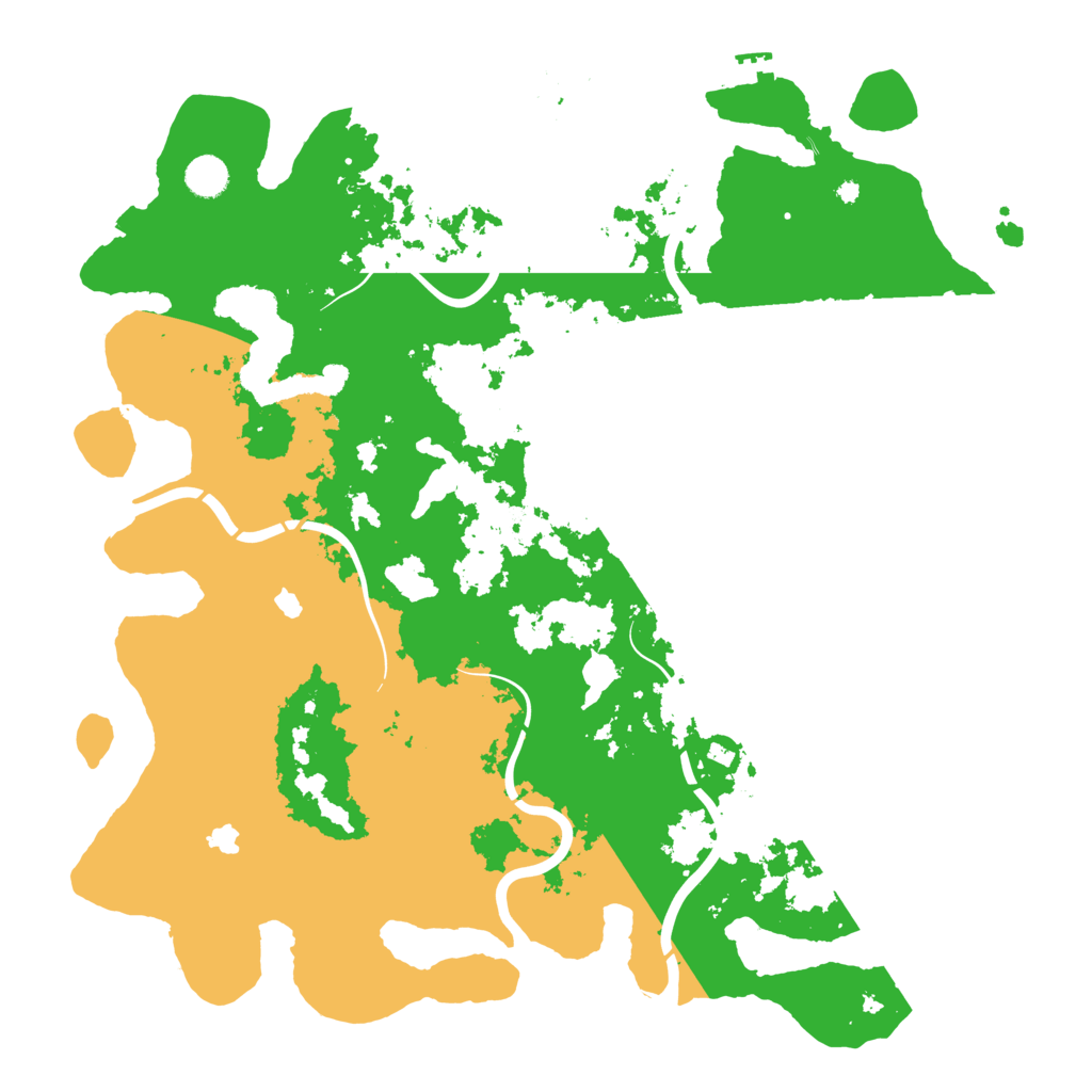 Biome Rust Map: Procedural Map, Size: 4500, Seed: 737247089