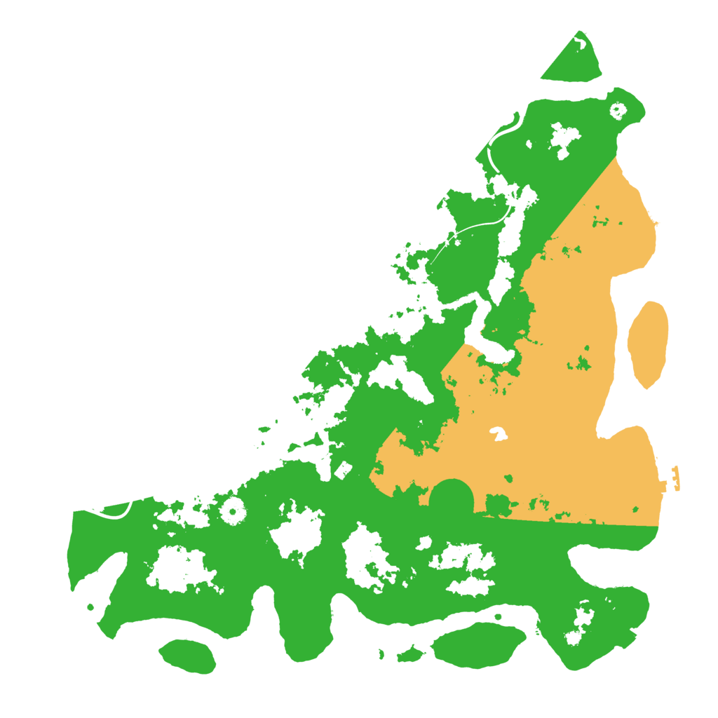 Biome Rust Map: Procedural Map, Size: 4369, Seed: 85