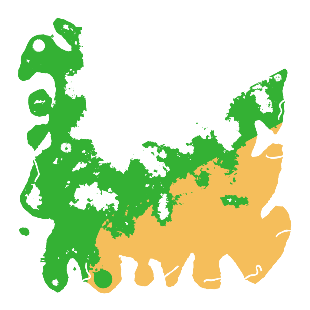 Biome Rust Map: Procedural Map, Size: 4500, Seed: 1268882448