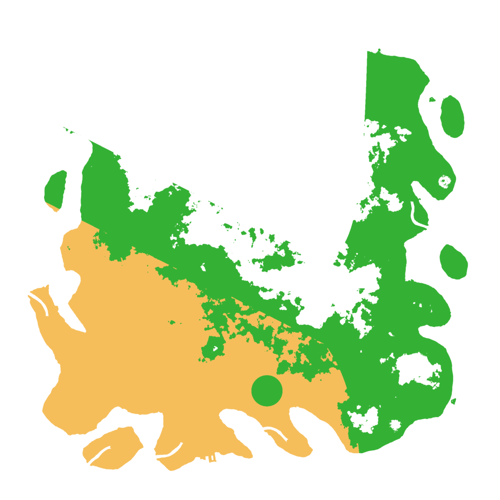 Biome Rust Map: Procedural Map, Size: 4250, Seed: 154264685