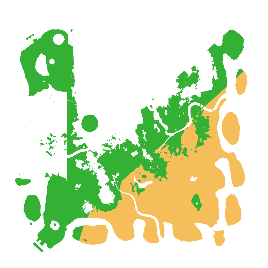 Biome Rust Map: Procedural Map, Size: 4250, Seed: 17775
