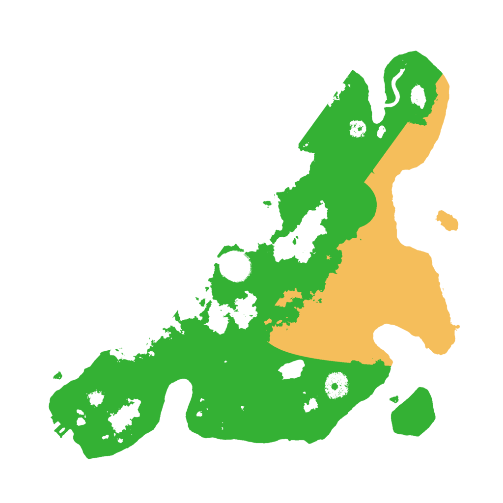 Biome Rust Map: Procedural Map, Size: 3000, Seed: 155789