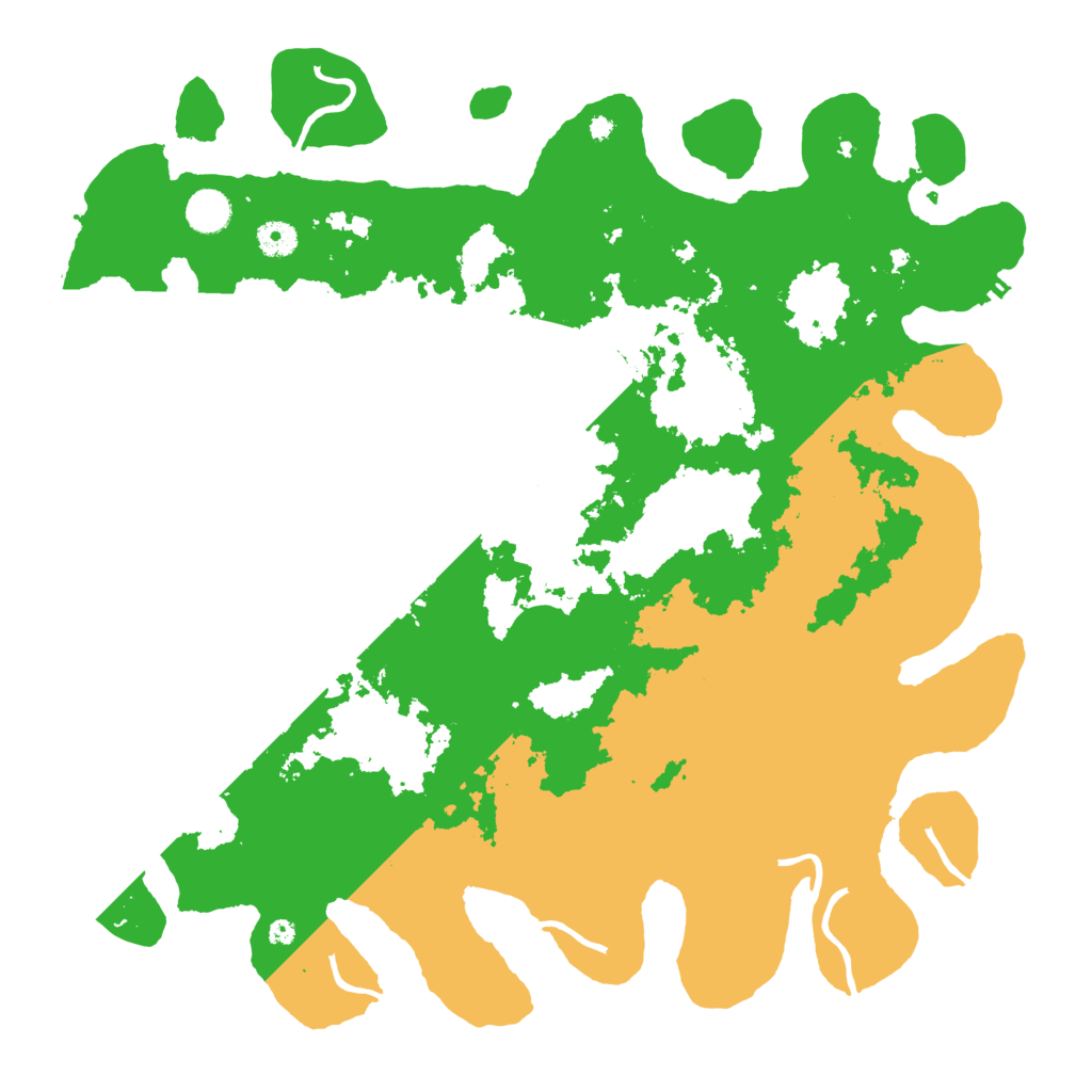 Biome Rust Map: Procedural Map, Size: 4300, Seed: 936047856
