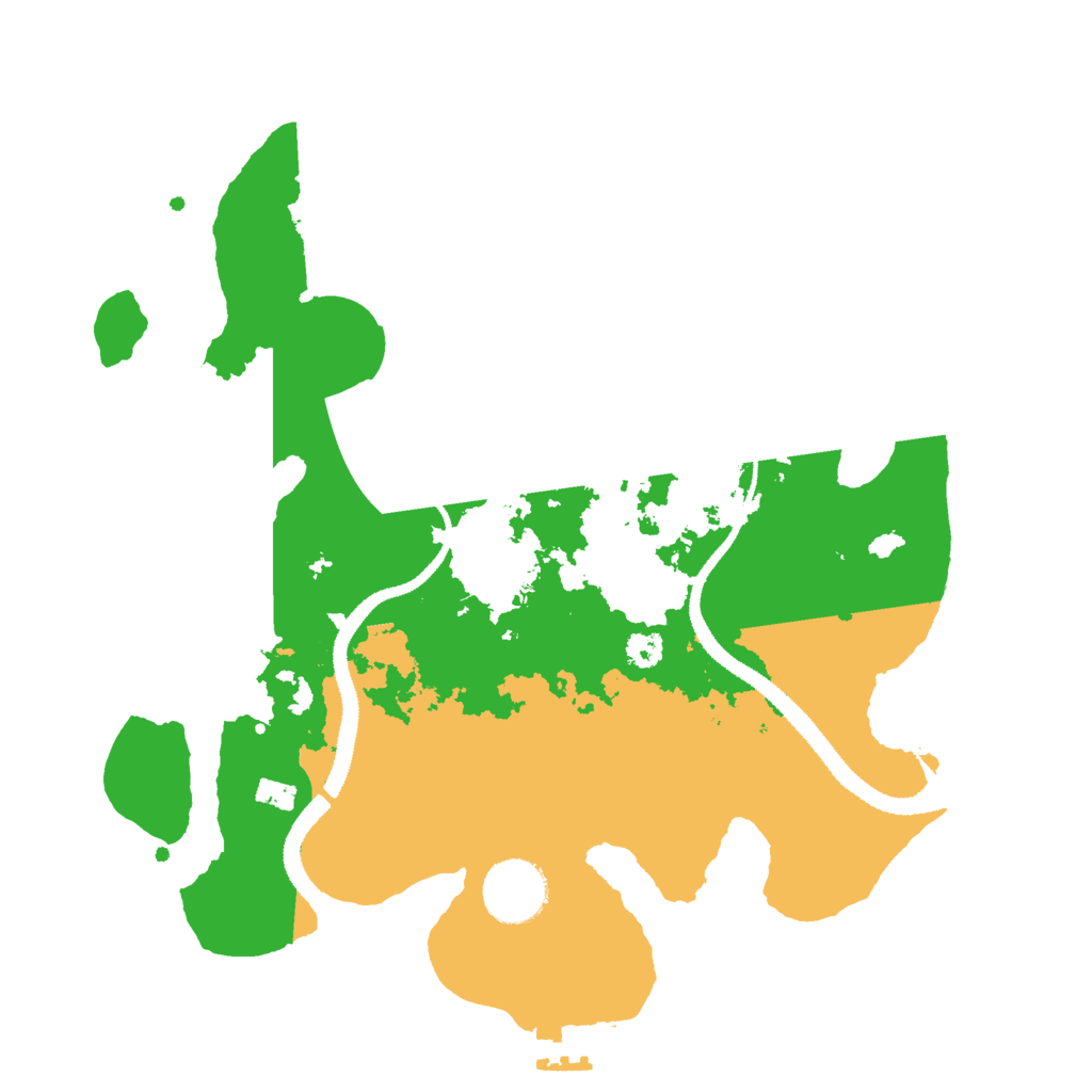 Biome Rust Map: Procedural Map, Size: 3000, Seed: 1433837245
