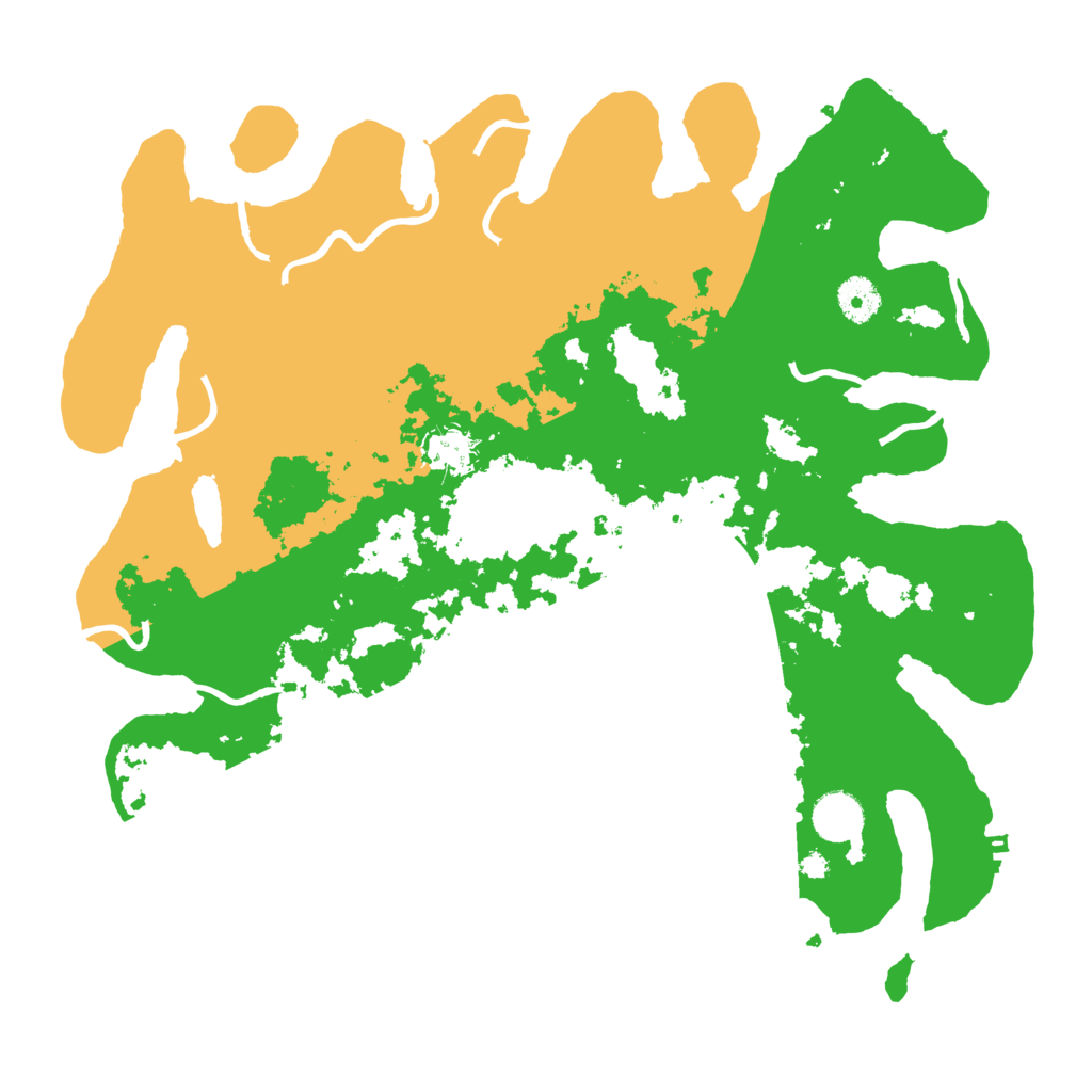 Biome Rust Map: Procedural Map, Size: 3800, Seed: 1681555445